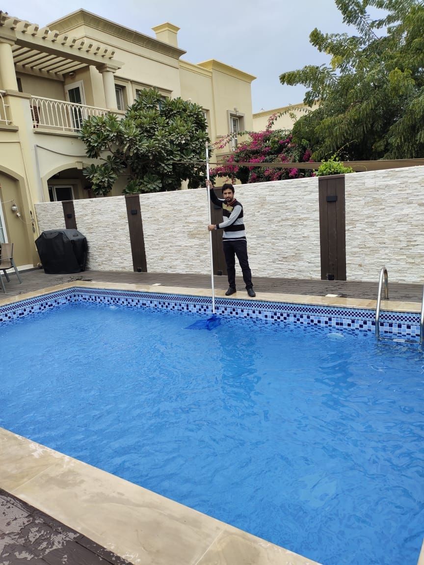 Pool Side View